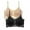 BK1, variant on 2-Pack Women Bra Pure Color Thin Smooth Silk Back Support Seamless Sports Bra For Activity PK2