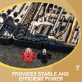 thumbnail image 3 of Shisuyan Distribution Terminal Block Strip Black 2Pack 1.8X1.3X1.3In, 3 of 9