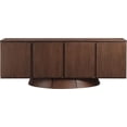 thumbnail image 3 of Meridian Furniture Bellona Brown Oak Veneer Sideboard/Buffet, 3 of 11