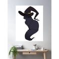 thumbnail image 2 of Familiar Poster Wall Art, Modern Wall Decor For Living Room Bedroom, 8x12 UNFRAMED, 2 of 3