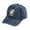 Blue, variant on Krdevn Washed Denim Kids Baseball Cap Pixel Dinosaur Rubber Patch UPF50+ Adjustable Boys Outdoor Sun Hat Size:2-8 Years