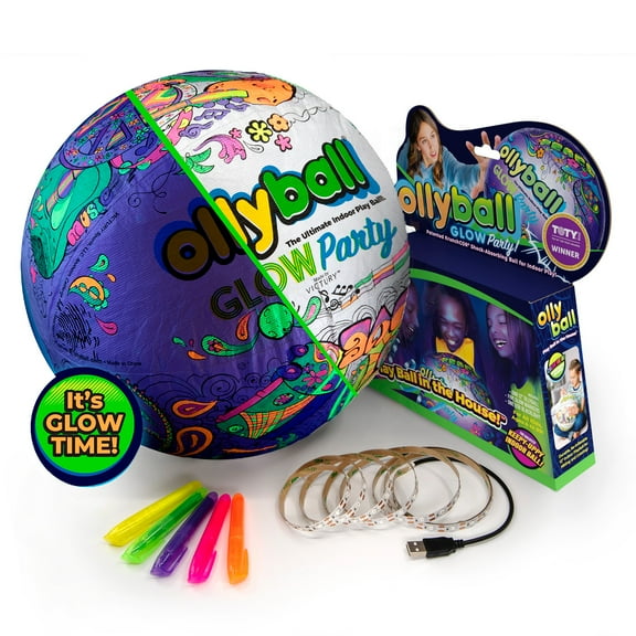 Ollyball GLOW Party Indoor Play Kit