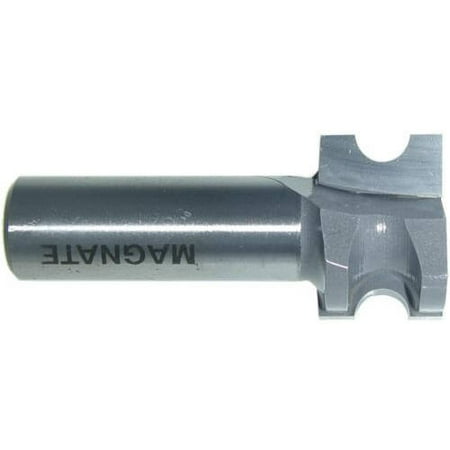 

Magnate 1701 Bull Nose (Half Round) Carbide Tipped Router Bit — 1/4 Bead Diameter; 1/2 Shank Diameter; 1/8 Radius; 1-1/2 Shank Length; 15/16 Overall Diameter
