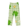 thumbnail image 5 of Balery St Patrick's Day11 print Men's Pajama Pants,Ultra Lightweight Pjs,Lounge Pant-X-Large, 5 of 9