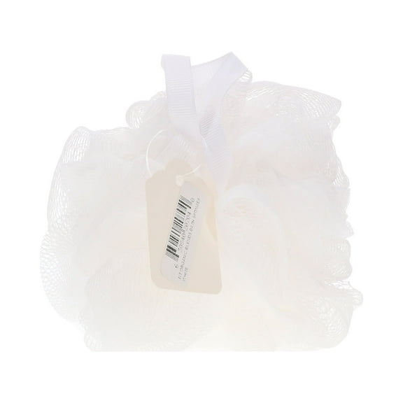Nikki Secret White Mesh Bath and Shower Sponge