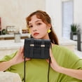 thumbnail image 4 of Bolsa Frauen Umhängetaschen Retro PU Leder Klappe Kleine Koreanische Casual Messenger Pouch Ndcxsfigh Para Estrenar, 4 of 7