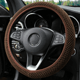thumbnail image 5 of Car Steering Wheel Cover, Universal 14.5"-15",Universal Car Accessory for Diverse Cars, Car Steering Wheel Cover with Anti-Slip Lining, Full Protection, Easy Installation, 5 of 5
