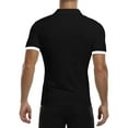 thumbnail image 3 of HAOMEILI Men's Short/Long Sleeve Polo Shirts Casual Slim Fit Basic Designed Cotton Shirt Tops, 3 of 6