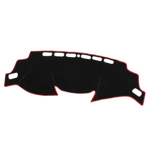 Unique Bargains 1Pcs Car Center Console Dashboard Cover Compatible for Nissan Rogue 2014-2020 Protective Polyester Red