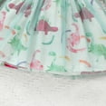 thumbnail image 7 of LWNYDPLSD Maxi Dress Evening Dress Dresses for Wedding Guest Long Sleeve Velvet Dress Little Girls Clothes Girl Clothes Size 6 Clothes for 1 Year Old, Green 6-12 Months, 7 of 7