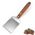 thumbnail image 3 of Espátula para galletas/brownie, acero inoxidable/madera, plateada, mediana, 3 of 4