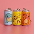 thumbnail image 2 of TAKARA TOMY-llavero de Anime de Pokémon Pikachu, Charmander Squirtle, latas, figuras de juguetes, llavero colgante de bolsa de dibujos animados, regalos para niños, 2 of 5