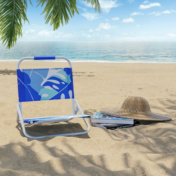 Mainstays Beach Chair, Palm Tree