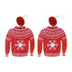 thumbnail image 3 of Pendientes colgantes de Suéter Yuyangstore Navidad Regalos Rojo, 3 of 8