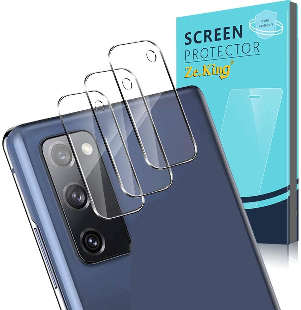 3 Pack Compactible For Samsung Galaxy S Fe 5g Galaxy S Fe 5g Uw 6 5inch Camera Lens Protector Tempered Glass Case Friendly No Bubble High Definition Easy Installation Clear Walmart Com