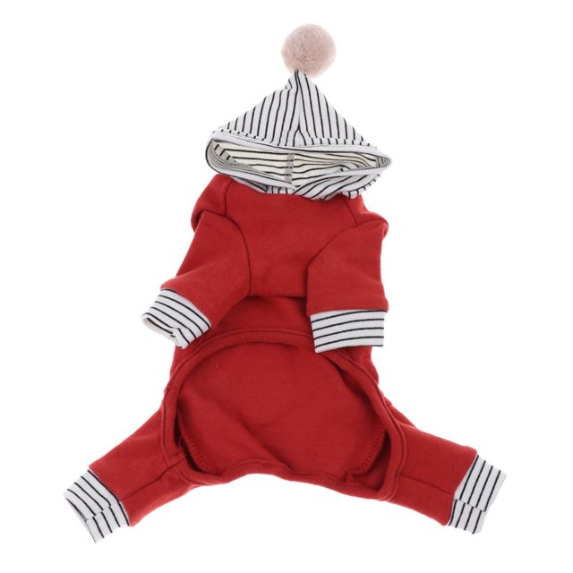 Ropa de Pijamas para Perros Zulema S Red Algodón