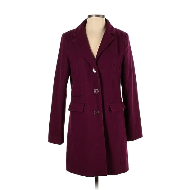 Pre Owned Merona Women S Size Wool Coat Com Wool Coat, Merona Women S Pea Coat