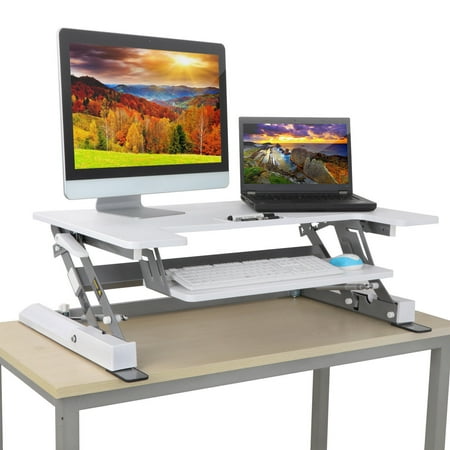 Zeny 36 Height Adjule Standing Desk Monitor Riser Tabletop Sit Zeny 36 Height Adjule Standing Desk Monitor Riser Tabletop Sit To Sand Workstation