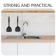 thumbnail image 3 of FENGGUIQU Organizador De De Cocina Para Colgar Tazas Y Utensilios Bajo Estante, 3 of 8