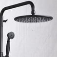 thumbnail image 3 of Proox Rainfall Showerhead Wall Mounted Bath Hand Shower System with Adjustable Slide Bar, 3 of 7