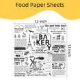 thumbnail image 2 of Hojas de papel para alimentos SweetStar 12 x 12 (paquete de 500) resistentes a la grasa, 2 of 6