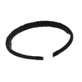 thumbnail image 2 of Qarigey Accesorios para el cabello con clásico elástico Simple diadema ropa accesorio a juego ducha diadema para mujer adulta femenino Accesorio para el cabello Negro Qarigey AP010553-01B, 2 of 6