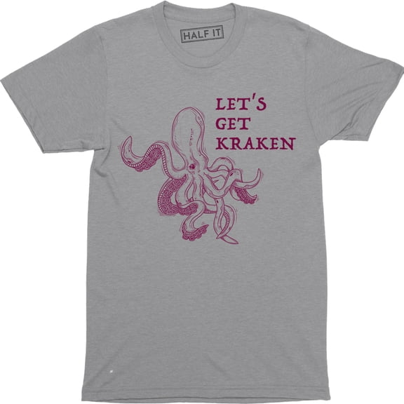Lets Get Kraken Funny Sea Monster Mystical Magical Octopus Classic T-Shirt