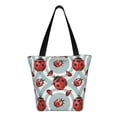 thumbnail image 3 of Kll Tote Bag For Women Insects Print Shopping Grocery Reusable Bags For Office School Shopping Travel, 3 of 8