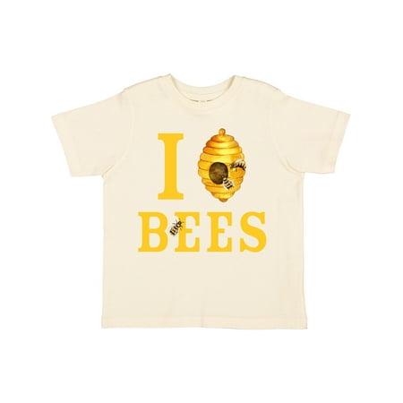 

Inktastic I Love Bees Gift Toddler Boy or Toddler Girl T-Shirt