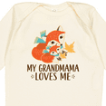 thumbnail image 4 of Inktastic My Grandmama Loves Me Woodland Fox Boys or Girls Long Sleeve Baby Bodysuit, 4 of 5