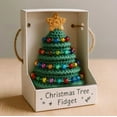 thumbnail image 3 of PEONAVET Christmas Tree Christmas Tree Fidget Crochet Kit Christmas Tree Crochet Kit with Box, 3 of 4