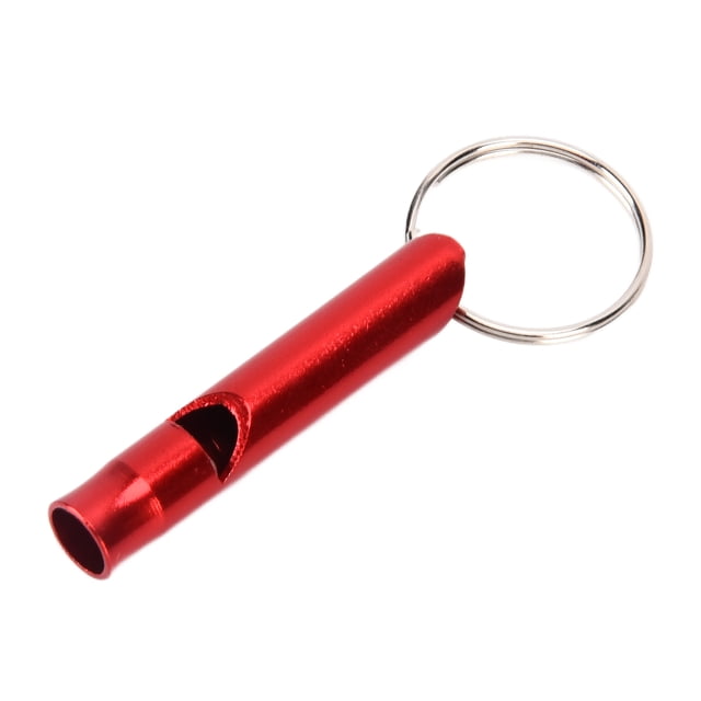 Silbato de Supervivencia Jadeshay de Aleación de Aluminio Rojo