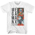 thumbnail image 1 of Mega Man T-Shirt pour Adulte Zerobox Blanc, 1 of 2