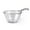 white, variant on Momihoom Clear Plastic Measuring Cup with Handle and Spout for Kitchen Baking and Cooking
