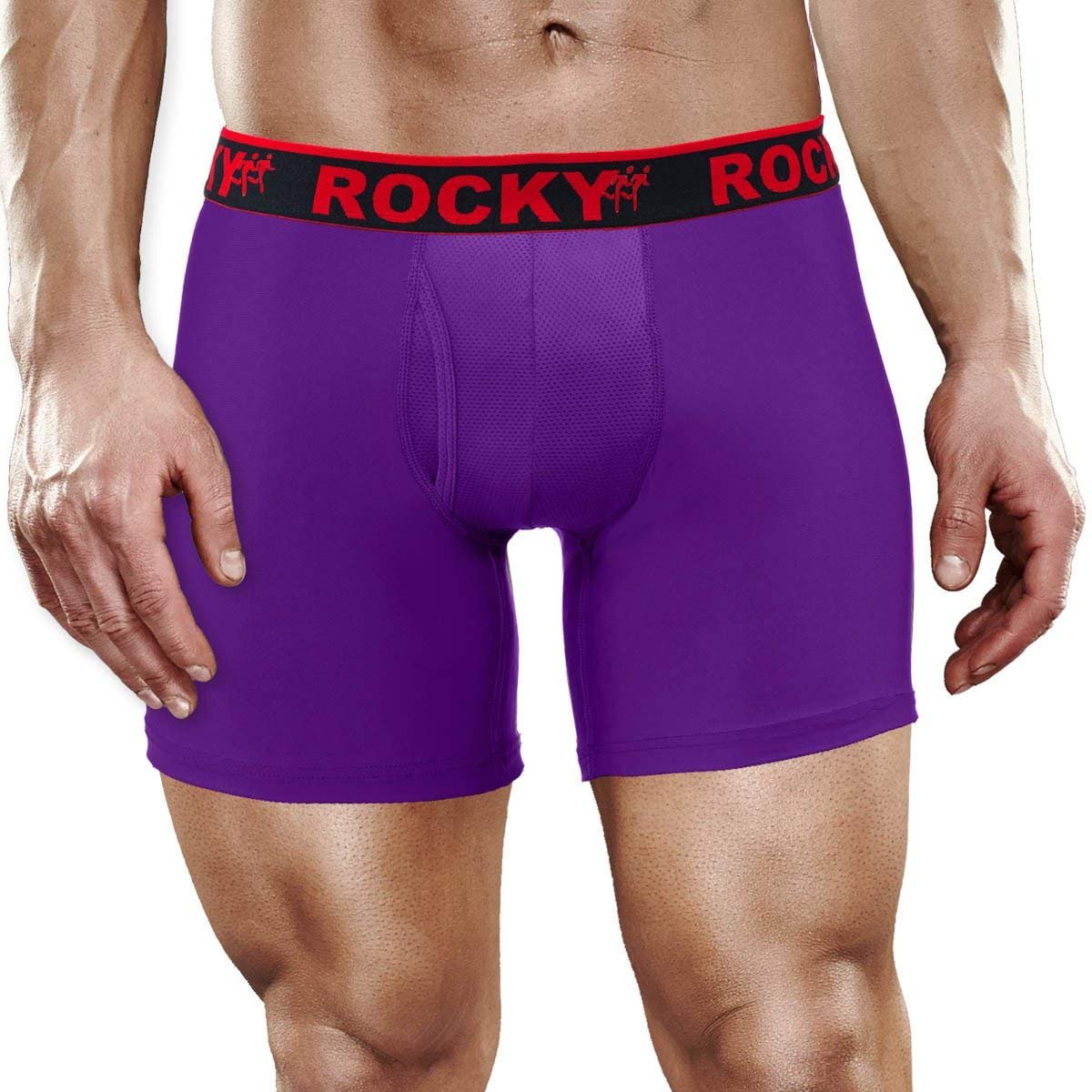 Rocky Rocky Performance Boxer Briefs 2 Pack Men's Stretch Athletic
