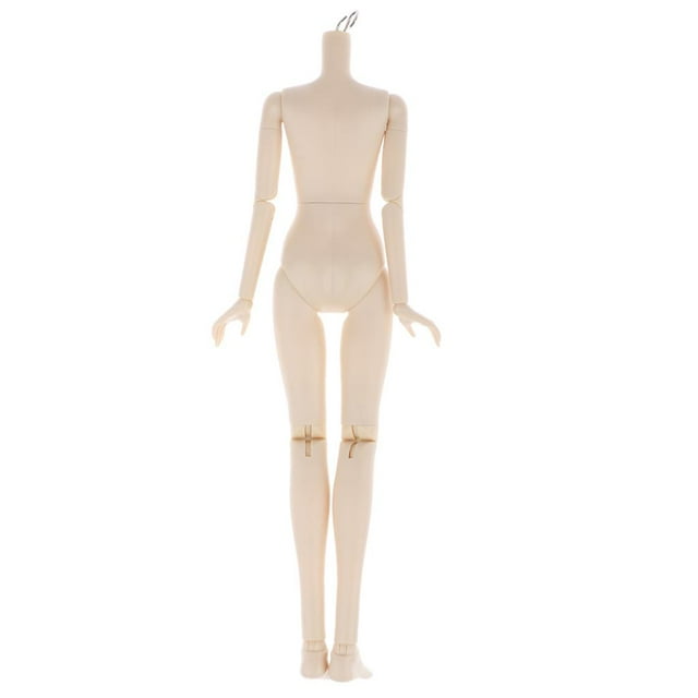1/4 Mujer Muñeca Cuerpo , Muñeca De Plástico Articulaciones Nude Girl Kit Para OB, Para Custom DIY Parte De Reemplazo - Pecho Pequeñ CUTICAT Cuerpo de muñeca BJD