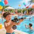 thumbnail image 1 of Pistola de agua de juguete para jugar al aire libre en verano: chorros continuos de alta presión y largo alcance para niños y adultos. ¡Diversión en batallas de agua!, 1 of 6