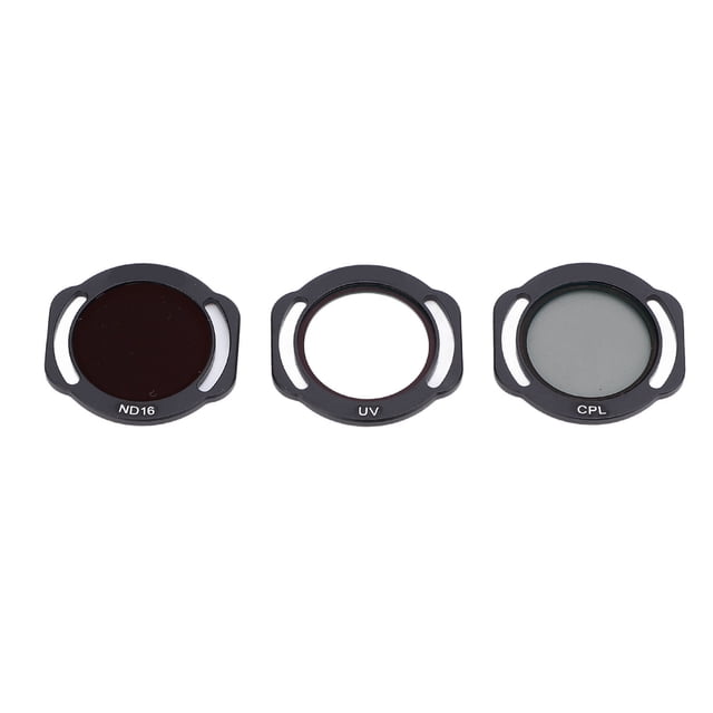 Drone Camera Lens Filter, 3 in 1 Drone Lens ND Filter Sided Multi Layer Nano Coating with Storage Box for Outdoor Shooting