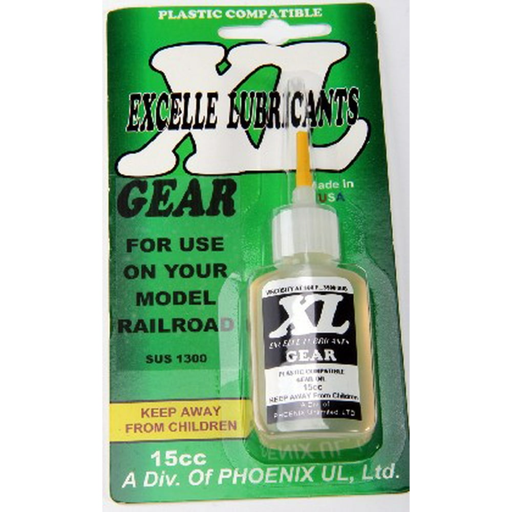 1/2oz. Gear Oil Plastic Compatible Lubricant for Gears, Ways & Sliding