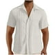 thumbnail image 1 of pstuiky Camisa de manga corta para hombre, Camisa deportiva de color liso para hombre con solapa, manga corta, top/camisa con solapa camisas casuales para hombre xxl, 1 of 5
