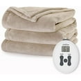 thumbnail image 4 of Sunbeam Plush Electric Heated Blanket, 1 Each, 4 of 8