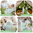 thumbnail image 6 of Throw Blanket Fleece Throw Blanket 50x60in, Easter Cute Rabbits Butterfly Soft Lightweight Bed Blankets Watercolor Eggs Daisy Fuzzy Couch Blankets for All Season, 6 of 9