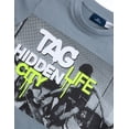 thumbnail image 2 of Chicco Playera Color Gris Manga Corta Cuello Redondo Varias, 2 of 2