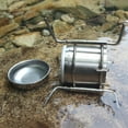 thumbnail image 4 of Cheers.US 190ml Alcohol Stove Portable Rustproof Stainless Steel BBQ Camping Cookware Cooking Stove for Outdoor Backpacking Hiking Traveling Grill Camping, 4 of 7