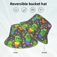 thumbnail image 6 of Balery Cactus In Pots Sun Hats for Men Women Bucket Hat UPF 50+ Buckey Hat Boonie Hat Foldable UV Protection Hiking Beach Fishing Summer, 6 of 9