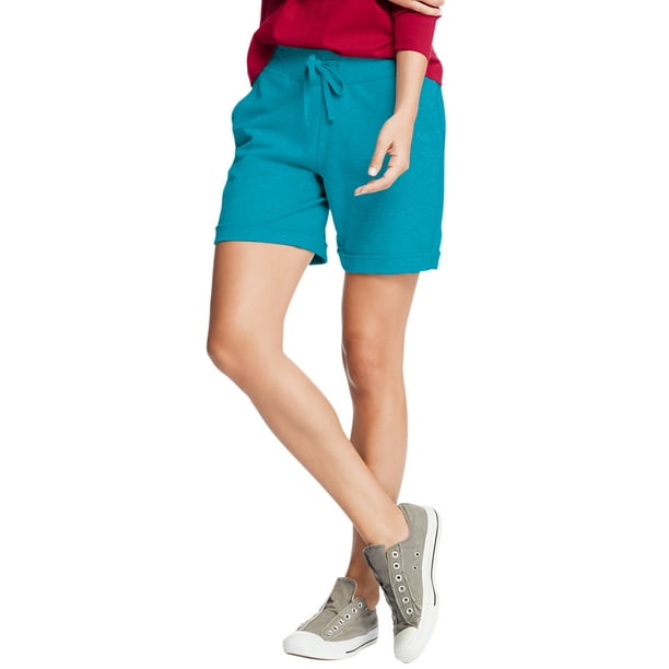 Hanes Womens Jersey Short with Pockets and Drawstring Waist - Walmart.com