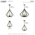 thumbnail image 4 of 40925-92 Livex Lighting Prism - 5 Light Chandelier In Geometric Style-19.5 Inches Tall and 20 Inches Wide     -Traditional Installation, 4 of 15