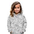 thumbnail image 6 of Xyxonk Color-In Cute Funny Cartoon Hoodies Snug Fit Color Your Own Sweatshirts for Boy and Girl Color-In and Wash Out T-Shirts Long Sleeve Pullover Size 7-8Y Black 130, 6 of 6