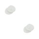 thumbnail image 4 of Qarigey 1 par de calcetín de algodón para el antepié de verano para mujer, almohadilla transpirable para los dedos de los pies para niñas, Blanco 2piezas, 4 of 6