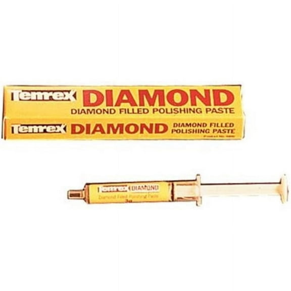 Temrex 6800 Diamond Filled Dental Polishing Paste Syringe 3 Gm